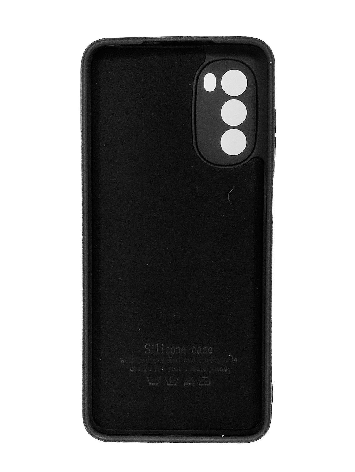 Protectores para celular  para Motorola  Moto G52 / G82 Funda de silicona con felpa Negro